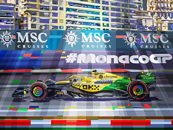 2024 Monaco GP McLaren Norris